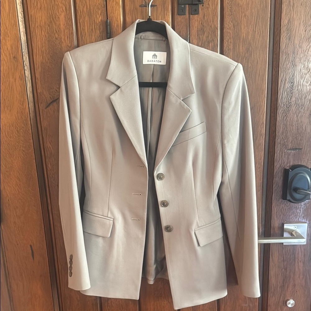 Babaton Taupe Blazer size 4